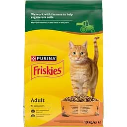 Сухий корм для котів Friskies з куркою та овочами 10 кг