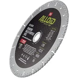 Диск алмазний Alloid Building Tools багатоцільовий 230 мм (DS-20230) - мініатюра 2