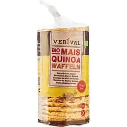 Вафли Verival Mais Quinoa Waffeln кукурузные с киноа органические 100 г