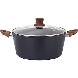 Кастрюля Bravo Chef классическая 28 см (6.6 л), с крышкой, (BC-2101-28)