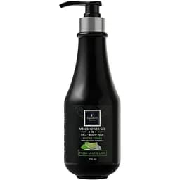 Шампунь-гель для душу Famirel Winter Power Fresh Mint & Lime 3 в 1 з мінералами Мертвого моря 750 мл