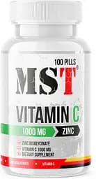 Вітаміни та мінерали MST Vitamin C + Zinc, 100 таблеток