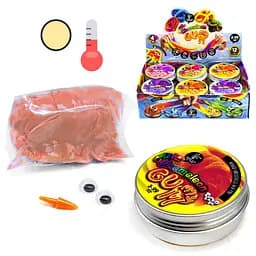 Жвачка для рук Danko Toys Chameleon Gum ChGUM-01 укр кораллово-желтая