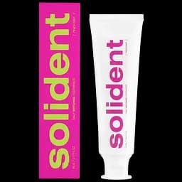 Ежедневная отбеливающая зубная паста Solident Peach mint персик-мята 75 мл