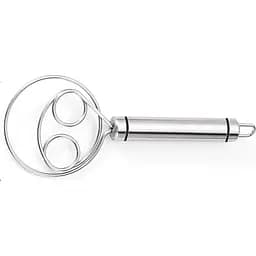 Датский венчик для смешивания теста из нержавеющей стали 19 см, Kitchen Master Серебристый 86922