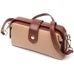 Клатч Vintage с защелкой из натуральной кожи 19.5х10х5.5 см sum0029011