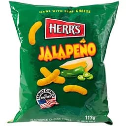 Снек Herrs Jalapeno 113 г