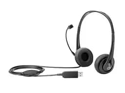 Гарнитура HP Stereo USB Black (T1A67AA)
