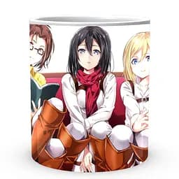 Кухоль GeekLand Атака Титанів Attack on Titan дівчини AT.02.67 330 мл білий - мініатюра 2