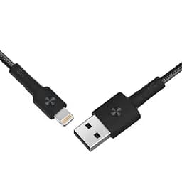 Кабель ZMi Cable USB to Lighting Kevlar 2A 1m AL803 Black - мініатюра 2