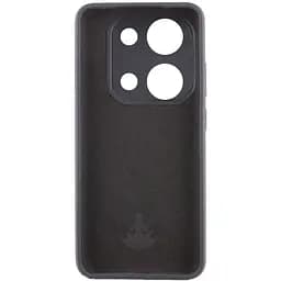 Чохол Lakshmi Silicone Cover Full Camera (AAA) для Xiaomi Redmi Note 14S Чорний / Black - мініатюра 2
