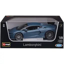 Автомодель Bburago Lamborghini Temerario 1:18 синя (18-11052BU) - мініатюра 7
