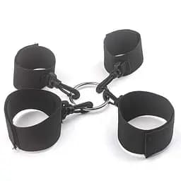 Фіксатори для рук і ніг BDSM-аксесуари для різних ігор Чорний K000380