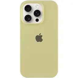 Чохол Epik Silicone Case Full Protective AA для Apple iPhone 17 Air 6.5" Жовтий/Mellow Yellow