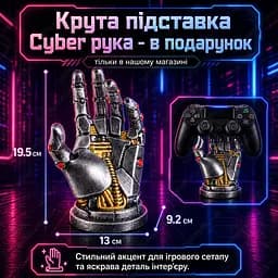 Бездротовий геймпад 1000 mAh / джойстик для PS4, ПК, Android та iOS з Bluetooth 5.2 - мініатюра 3