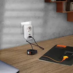Мережевий адаптер Videx Oncord з/з 1п 2.4 A 2 USB+USB-C white (VF-AD1G2U1C-W) - мініатюра 8