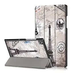 Чехол HardPrinted с рисунком Samsung Galaxy Tab A9 8.7 SM-X110 SM-X115 Эйфелева Башня