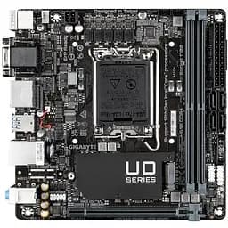 Материнская плата H610I s1700 H610 2xDDR5 M.2 HDMI D-Sub ATX Gigabyte teh0018985
