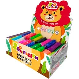 Тесто для лепки Zirka ZOOлепашки Лев 60 шт. (465315)