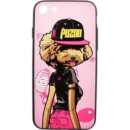 Чохол-накладка PUZOO TPU Case with UV Printing Hip Hop iPhone 7/8/SE 2020 DJ Teddy Pink