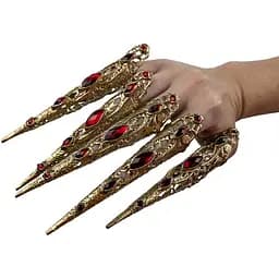 Когти в камнях, в наборе 5 шт