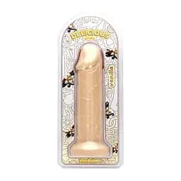 Фалоімітатор з ароматом ванілі - Toyz4lovers Delicious Dildo Vanilla, 25 см