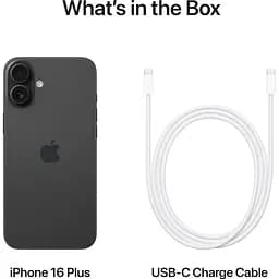 Смартфон Apple iPhone 16 Plus 128GB Black (MXVU3) [114829] - мініатюра 8