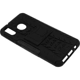 Чохол-накладка Toto Dazzle Kickstand 2 in 1 Case Samsung Galaxy M20 Black - мініатюра 4