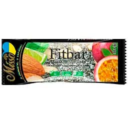  Батончик Misso Fitbar Маракуя+Миндаль смесь прессованных сухофруктов с измельченными орехами 30 г