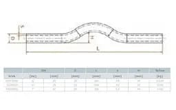 Обведення Pestan PPR поліпропіленовий довгий D 32 мм (10023002) 30412 - мініатюра 2