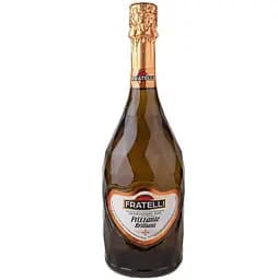 Вино Fratelli Frizzante, біле, напівсолодке, 13,5%, 0,75 л (714218)