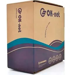 Кабель Одескабель КПВ-ВП (350) 4x2x0,50 (UTP-cat.5Е), OK-net, (CU), для внутр. робіт, 100м