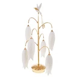 Настольная лампа Brille флористика BKL-533T/6 G9 GD