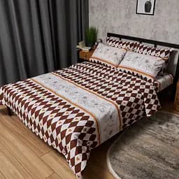 Комплект постільної білизни Moon&Star Дитячий 110x140 см наволочки 2x40x40 см Heart Patch Бязь Gold Люкс