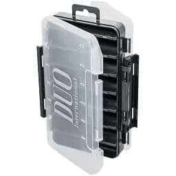 Коробка DUO Reversible Lure Case 100 Pearl Black/Clear - мініатюра 2