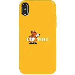 Чохол-накладка Toto Pure TPU 2 mm Print Case Apple iPhone X/XS #68 Korgias Yellow
