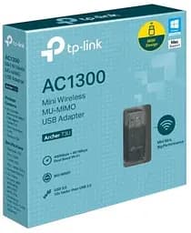 Мережевий адаптер USB Archer T3U, Black TP-Link teh0024069 - мініатюра 2
