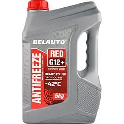 Антифриз червоний Belavto Antifreezee G12+ Red 5 кг (AF1550)