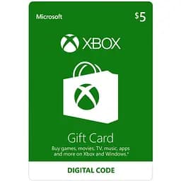 Подарункова карта Xbox Live / Gift Card поповнення гаманця рахунку свого облікового запису на суму 5 usd US-регіон