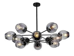 Люстра молекула Levistella 7526035-12 BK+BK