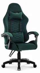 Комп'ютерне крісло Hell's HC-1000 Green (тканина) - мініатюра 2