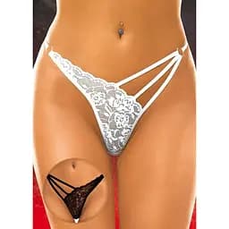 Трусики-стринги Softline String 2271 S/M белый