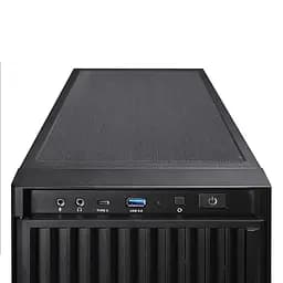 Корпус Chieftec UNI BW-01B-OP, без БЖ, 1x USB Type C, 1 x USB3.0, ATX, Black (BW-01B-OP) - мініатюра 4
