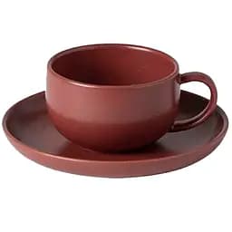 Чашка Costa Nova Pacifica для чая с блюдцем 12.1 см 220 мл (560673981646)