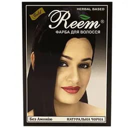 Краска для волос Triuga Reem Gold тон черный 60 г