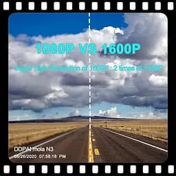 Відеореєстратор DDPai Mola N3 QHD Dash Cam Global UA - мініатюра 2