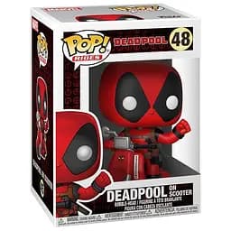 Фігурка Funko Pop Дедпул Дедпул на скутері Deadpool Deadpool on scooter 10 см FP D D 48 - мініатюра 3