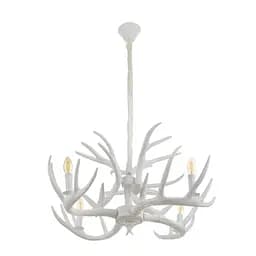 Люстра подвесная Brille E14 40W WH (BKL-105S/4)