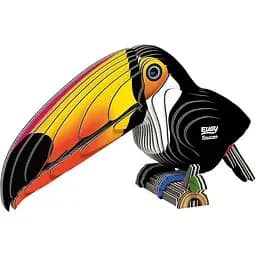 Збірна 3Д модель Eugy Зоопарк Тукан (XEG-115)