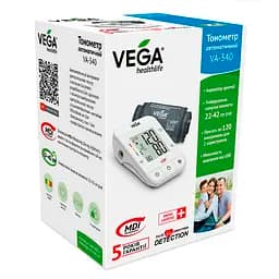 Автоматичний тонометр Vega VA-340 - мініатюра 2